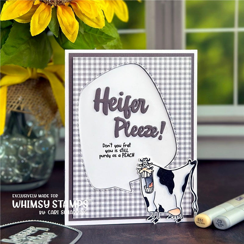 **NEW Southern Sugar Clear Stamps - Whimsy Stamps