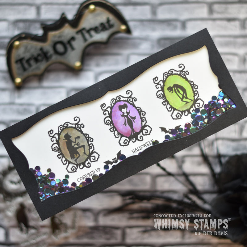 **NEW Handmade Monsters Clear Stamps - Whimsy Stamps