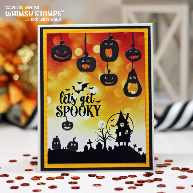 **NEW Pumpkin and Mini Jacks Die Set - Whimsy Stamps