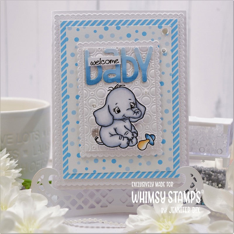 **NEW Critter Babies Clear Stamps - Whimsy Stamps