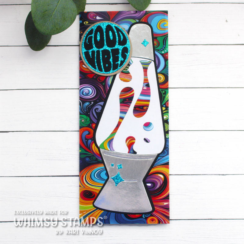 **NEW Lava Lamp Die Set - Whimsy Stamps