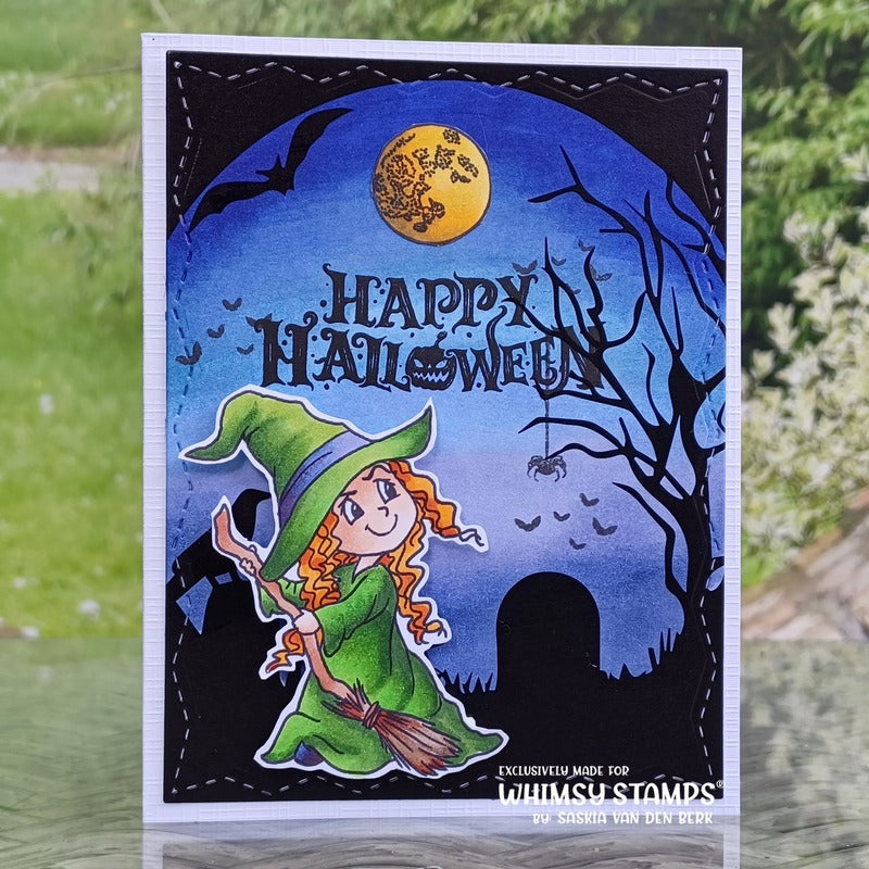 **NEW Halloween Night Clear Stamps - Whimsy Stamps