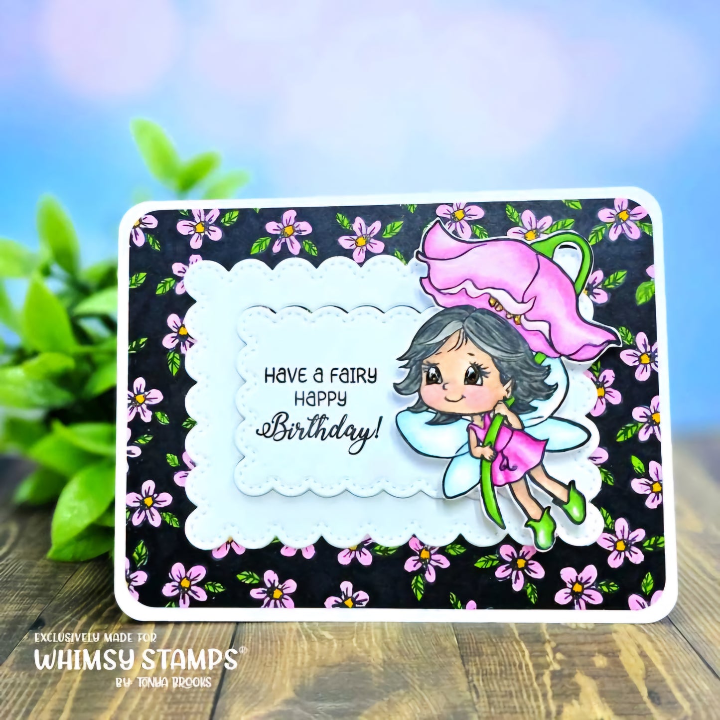 **NEW Fairy Wishes Clear Stamps - Whimsy Stamps