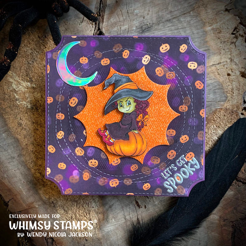 **NEW Halloween Night Clear Stamps - Whimsy Stamps