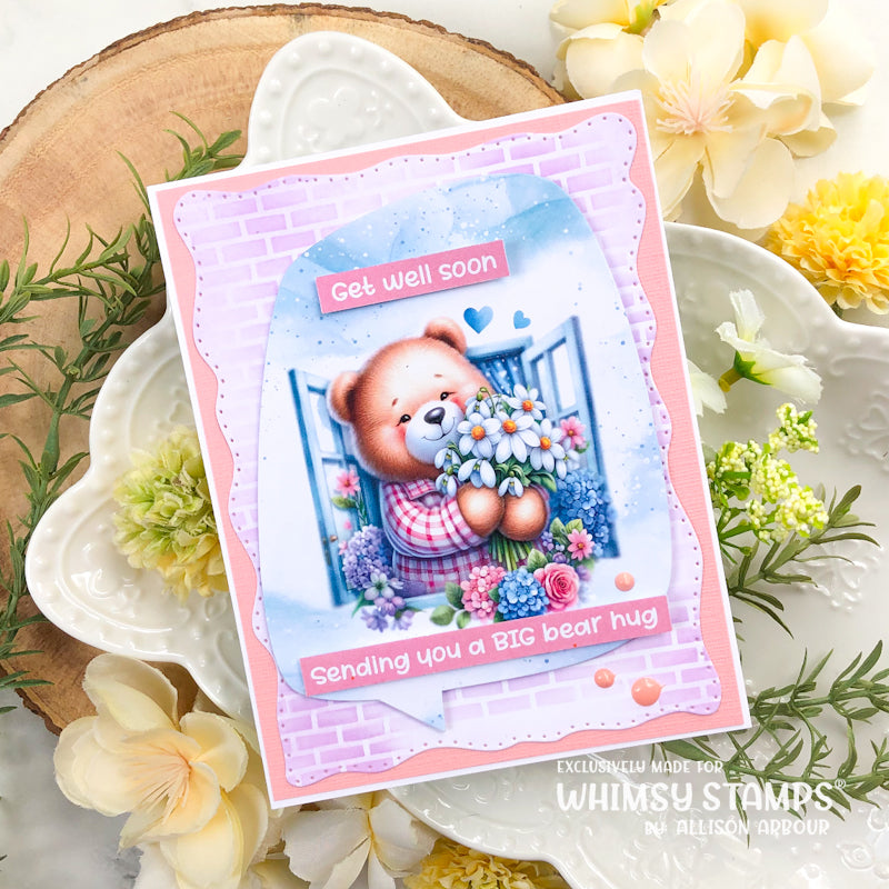 Quick Card Fronts - Take Care Bear