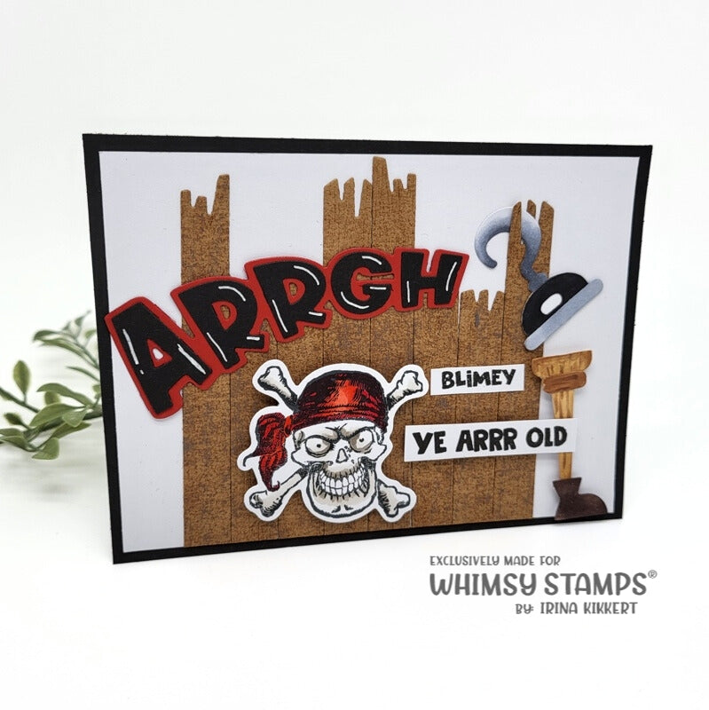 **NEW Arrgh Accessories Die Set - Whimsy Stamps