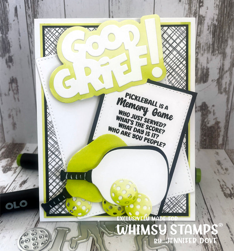 **NEW Pickleball Die Set - Whimsy Stamps