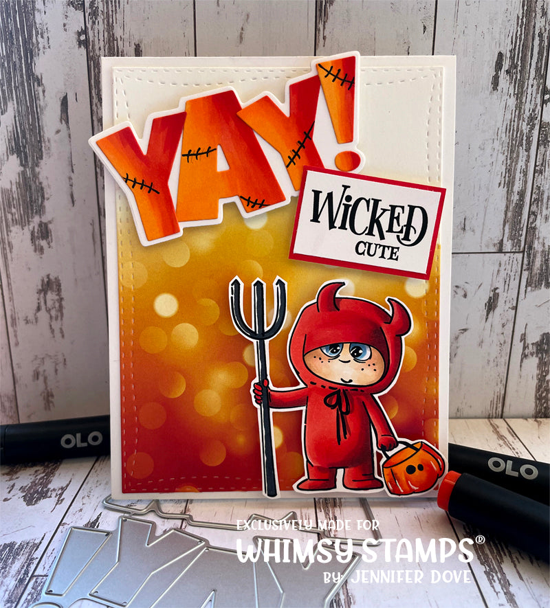 **NEW Wicked Cute Clear Stamps - Whimsy Stamps