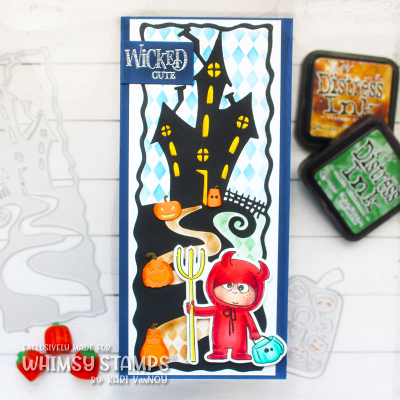 **NEW Pumpkin and Mini Jacks Die Set - Whimsy Stamps