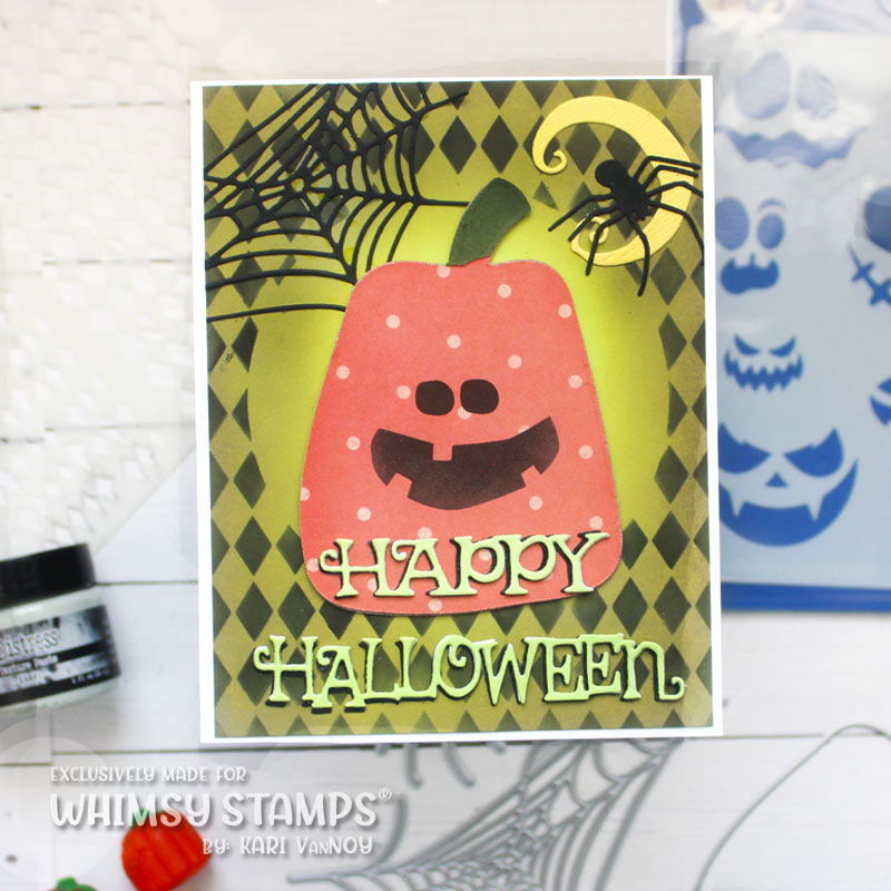 **NEW Pumpkin and Mini Jacks Die Set - Whimsy Stamps