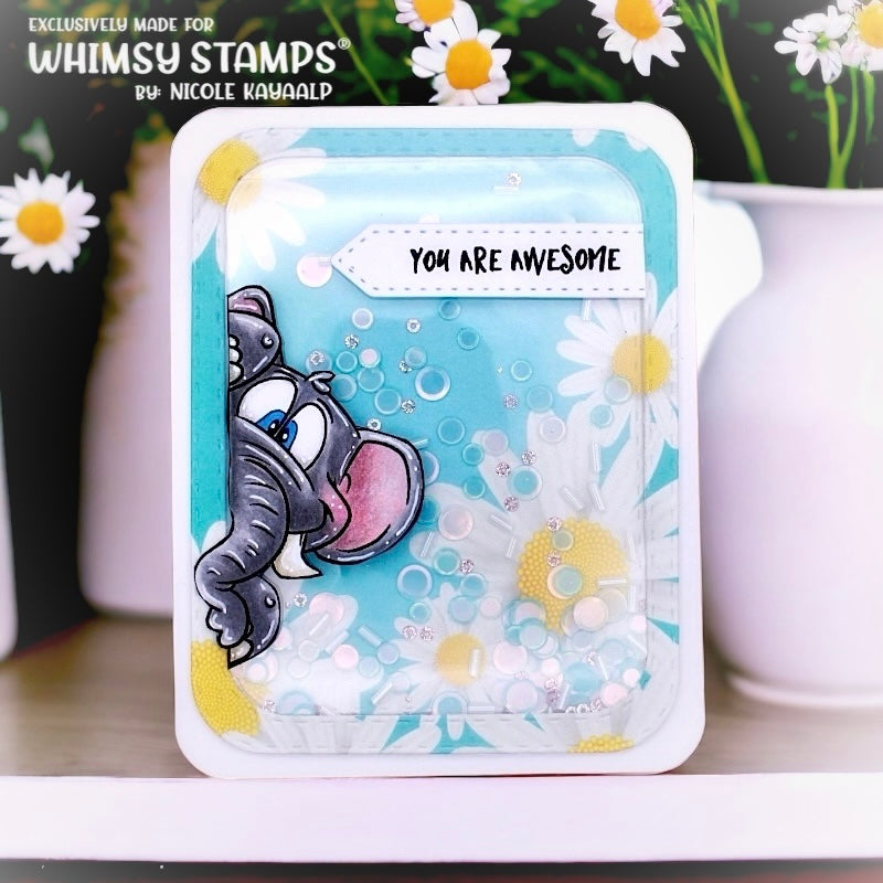 **NEW Elephantastic Clear Stamps - Whimsy Stamps