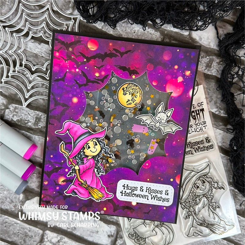 **NEW Halloween Night Clear Stamps - Whimsy Stamps