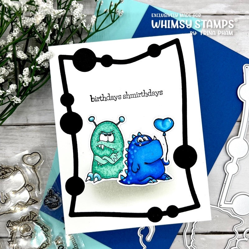 **NEW Monster Daze Clear Stamps - Whimsy Stamps