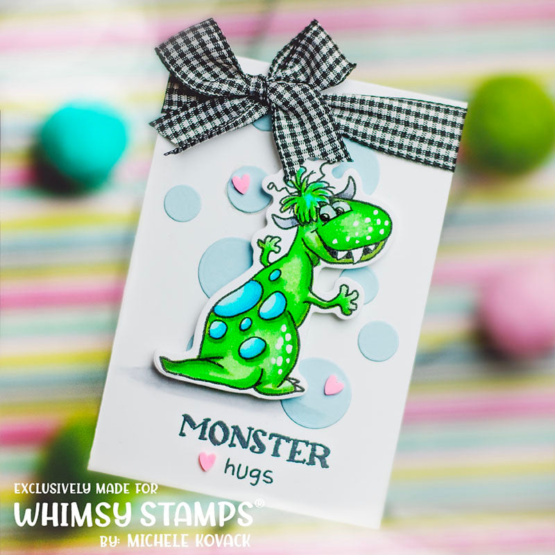 **NEW Monster Cuties Clear Stamps - Whimsy Stamps