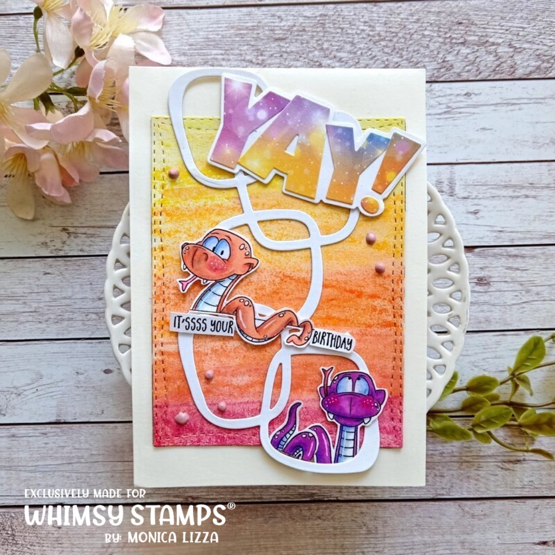 Sassy Snakes Clear Stamps