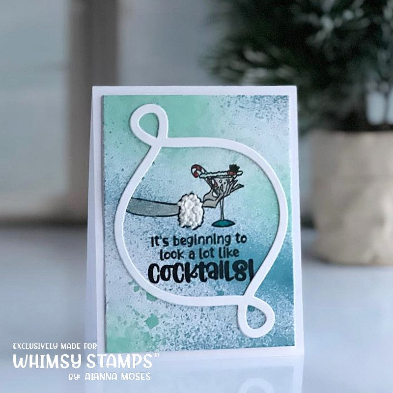 **NEW Loopdidoos 1 Die Set - Whimsy Stamps