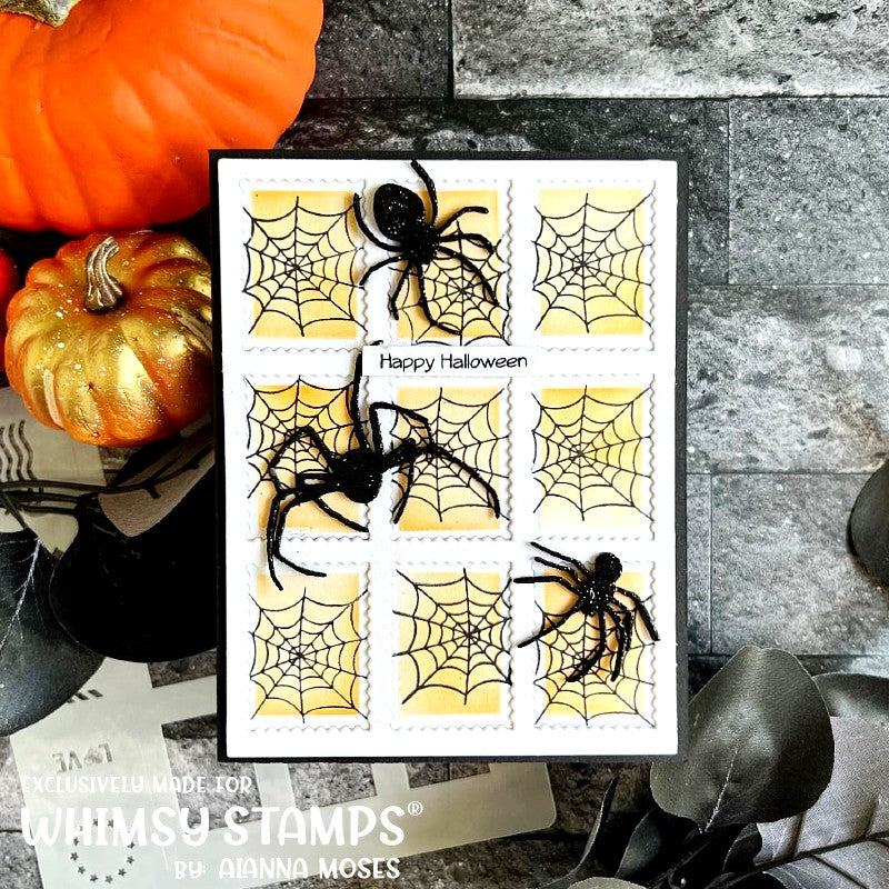 **NEW Postage Window Shadows Stencil - Whimsy Stamps