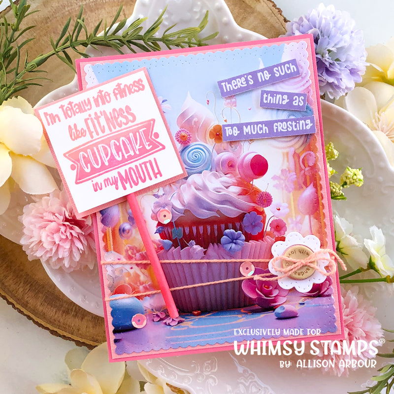 **NEW Quick Card Fronts - Creative Cupcakes - Whimsy Stamps