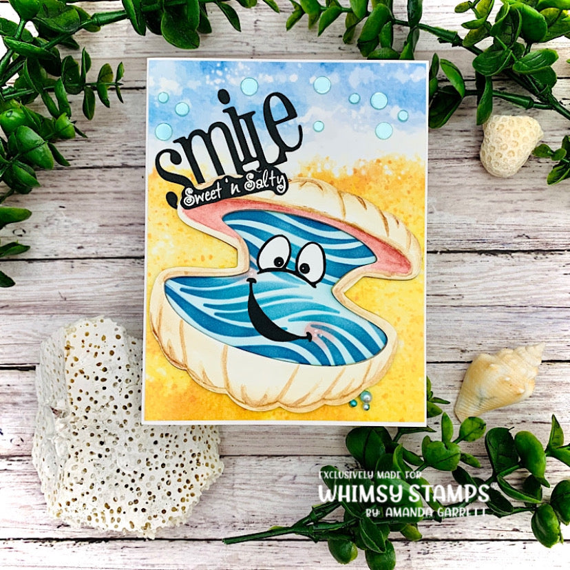 Making Waves Stencil - Whimsy Stamps