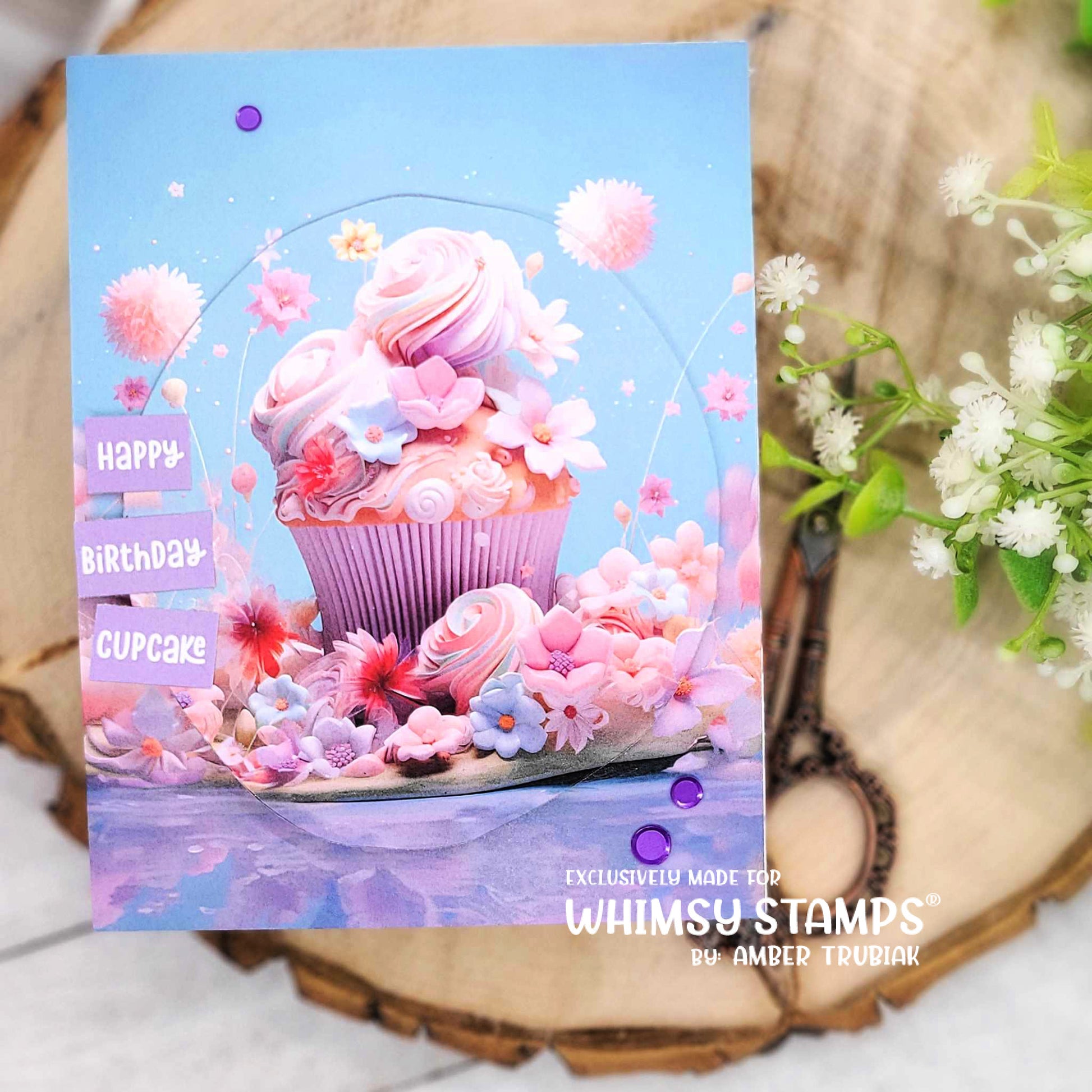 **NEW Quick Card Fronts - Creative Cupcakes - Whimsy Stamps