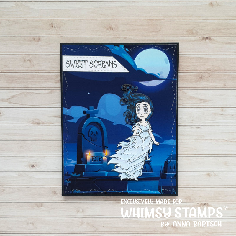 Wraith Mae - Digitial Stamp - Whimsy Stamps