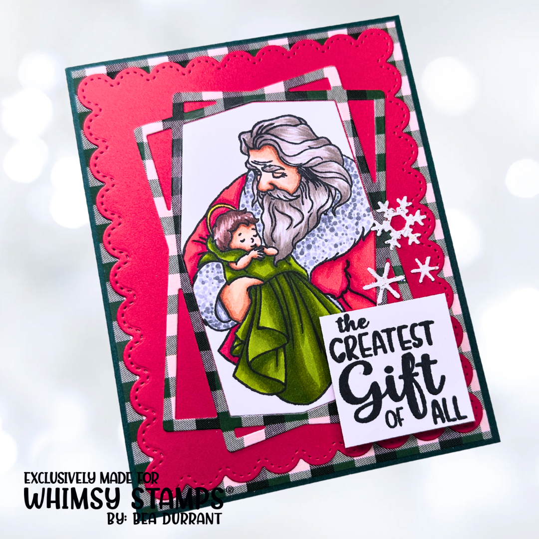 Greatest Gift Clear Stamps - Whimsy Stamps