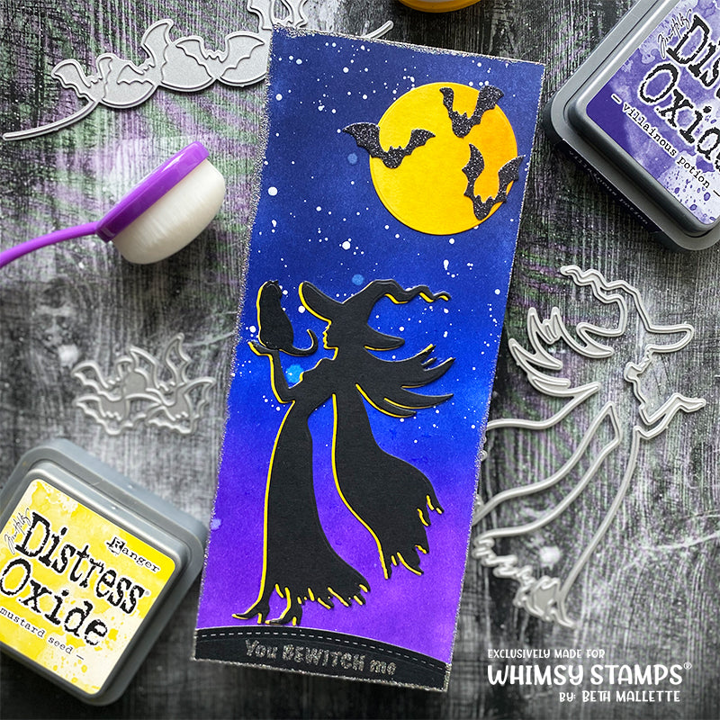 Witch Whispers Die Set - Whimsy Stamps