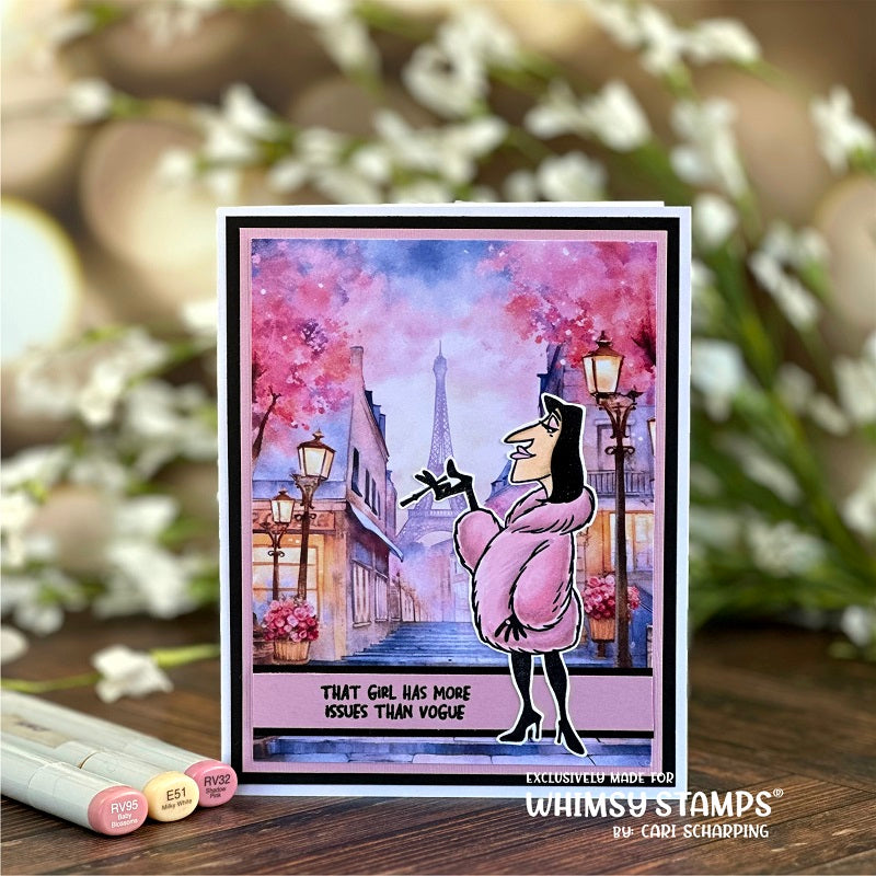 **NEW Slay the Day Clear Stamps - Whimsy Stamps