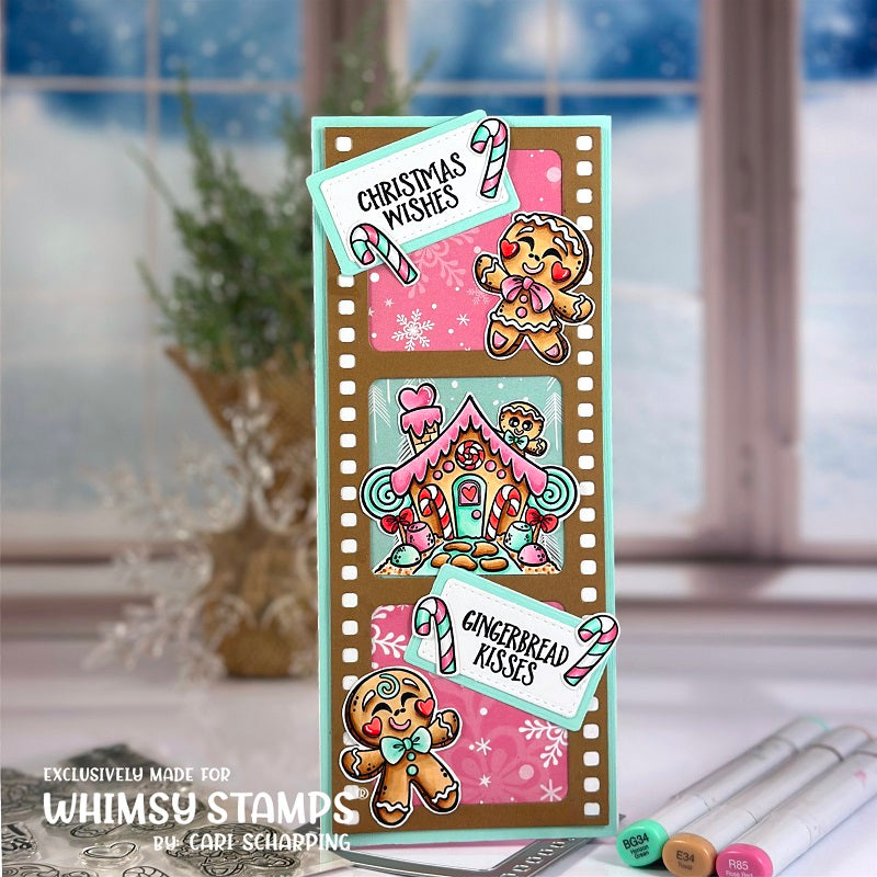 Sweet Gingerbread Couple Clear Stamps