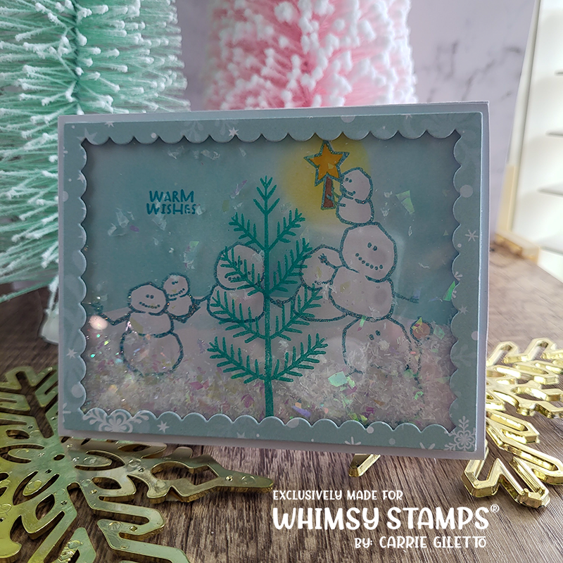 Snowball Family - NoFuss Masks - Whimsy Stamps