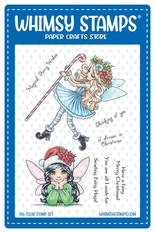 Christmas Fairy Wishes Clear Stamps