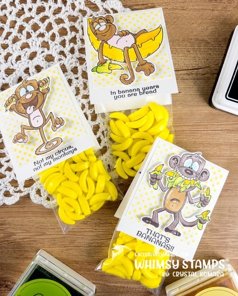 Banana Bunch Clear Stamps