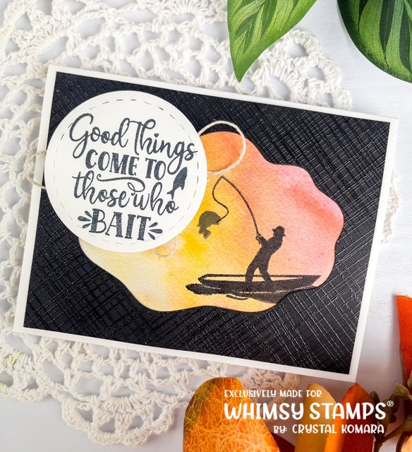 Born to Fish Clear Stamps