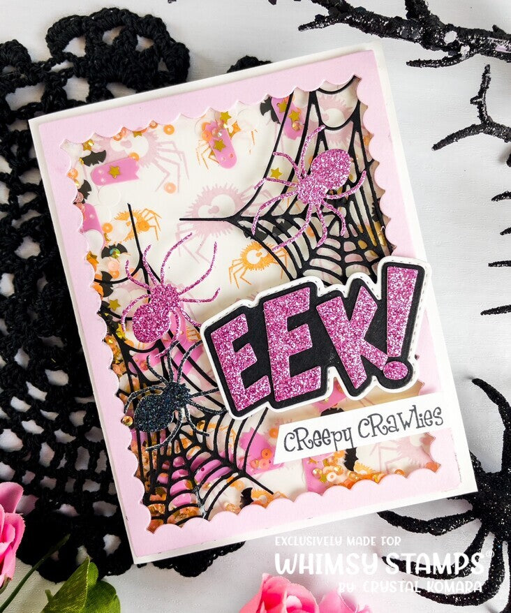 Spiders and Webs Die Set - Whimsy Stamps