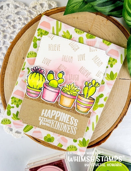 Beaucoup Bouquet Sentiments Clear Stamps