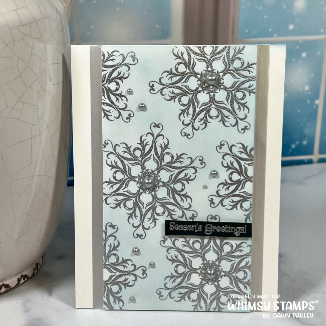 Snow Flurry Clear Stamps - Whimsy Stamps