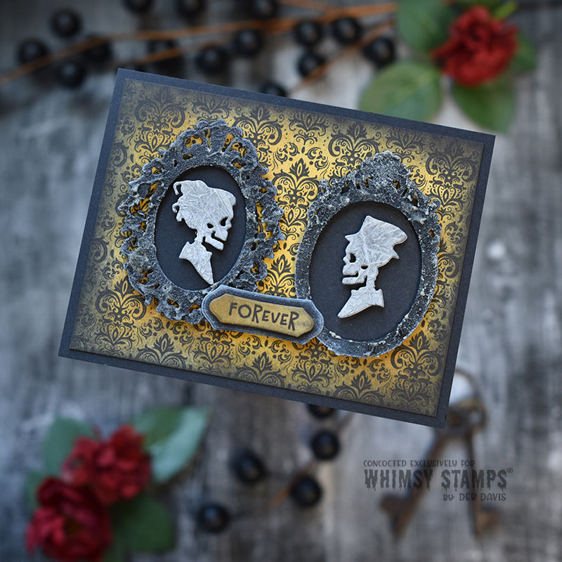 Zombie-Licious Clear Stamps - Whimsy Stamps