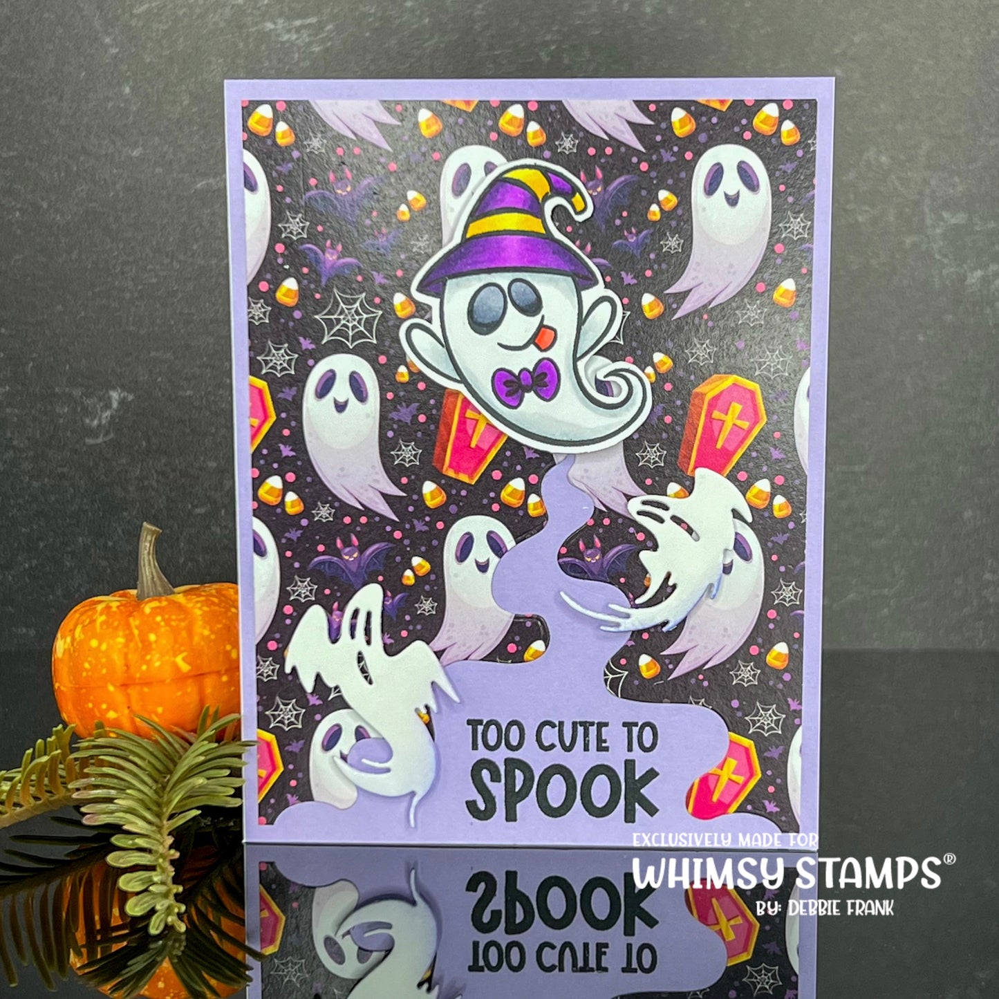 Boo Ghosts Clear Stamps