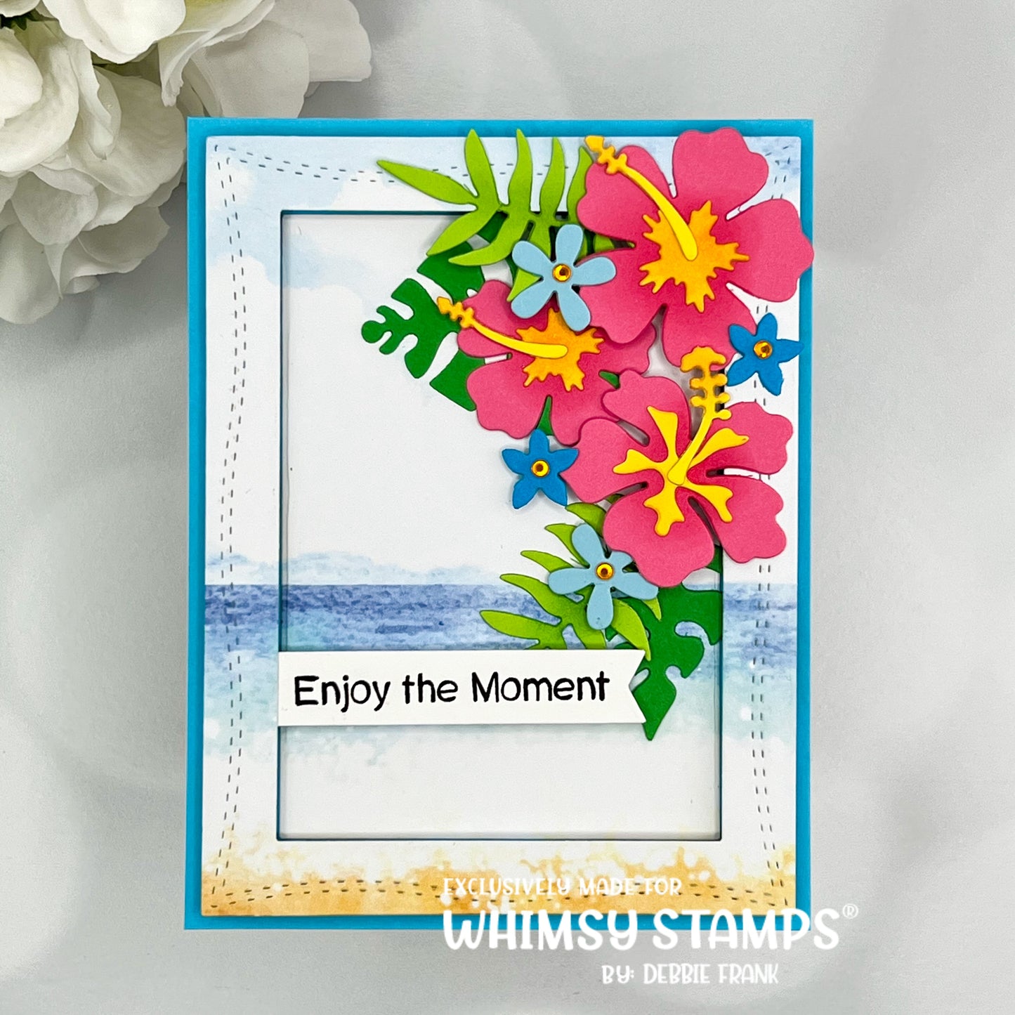 Hibiscus Flower DIe Set - Whimsy Stamps