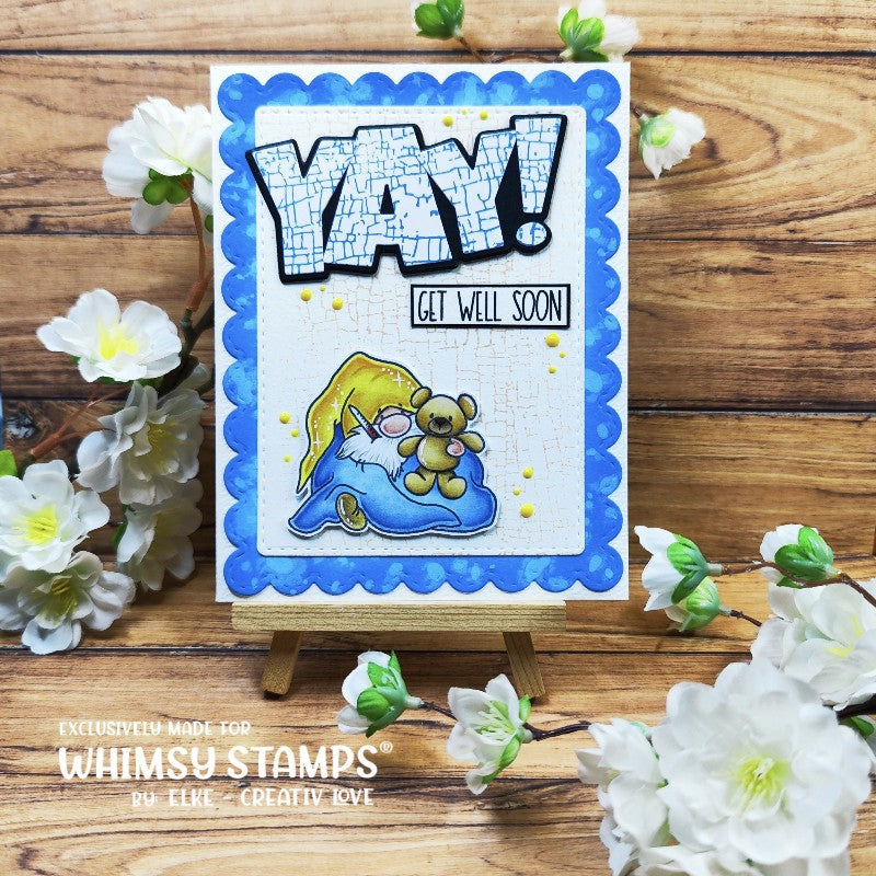 Gnome Get Well Clear Stamps