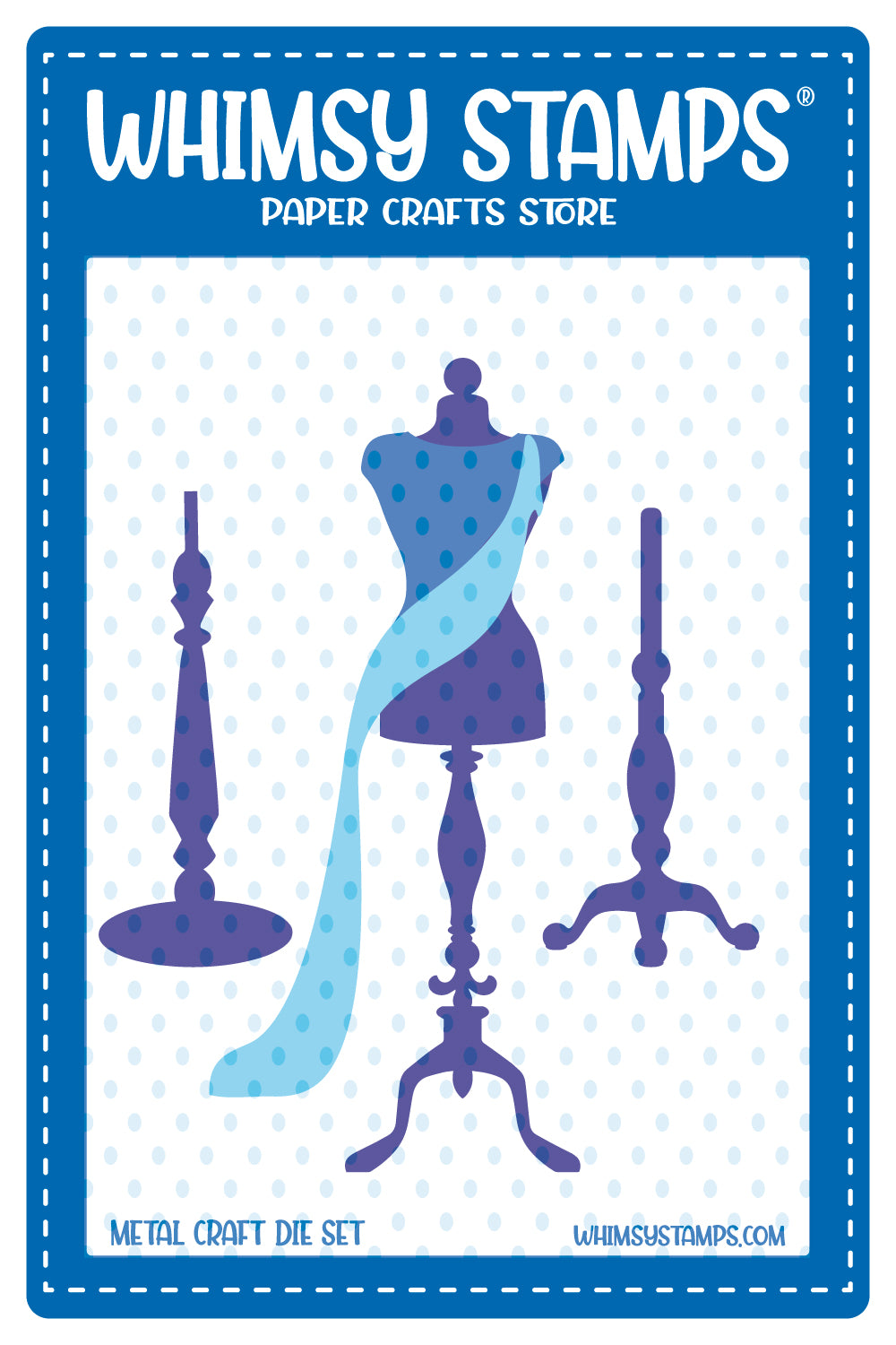 **NEW Fashion Dress Form Die Set - Whimsy Stamps