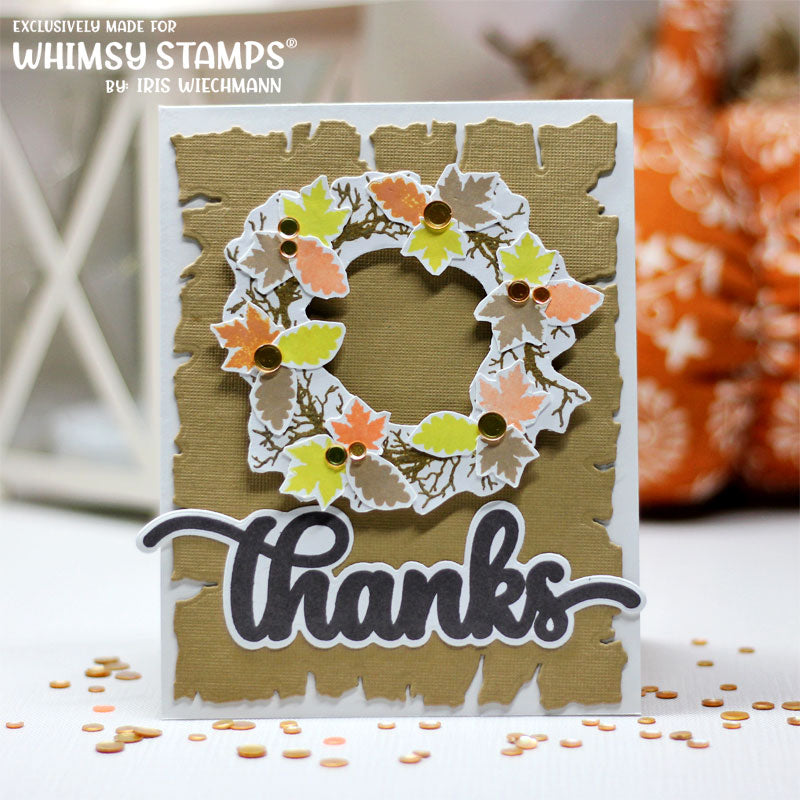 Bramble Wreath Clear Stamps