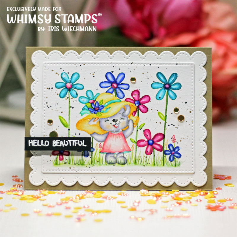 **NEW Mix and Match Scallop Rectangles Die Set - Whimsy Stamps