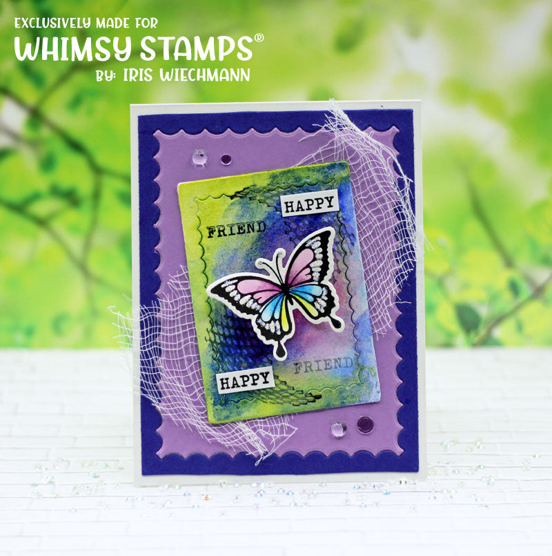 **NEW Mixed Media Bits Clear Stamps - Whimsy Stamps