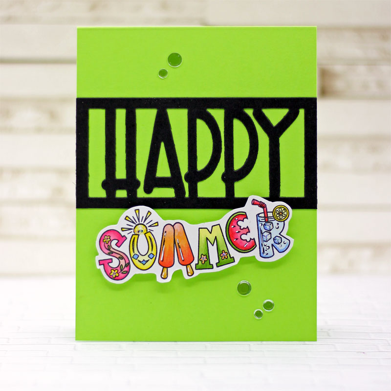 **NEW Sweet Summer Fun Clear Stamps - Whimsy Stamps