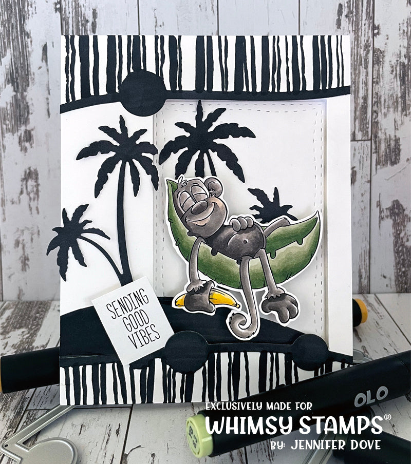 **NEW Banana Bunch Clear Stamps - Whimsy Stamps