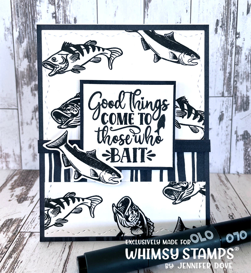 **NEW Bite Me Clear Stamps - Whimsy Stamps