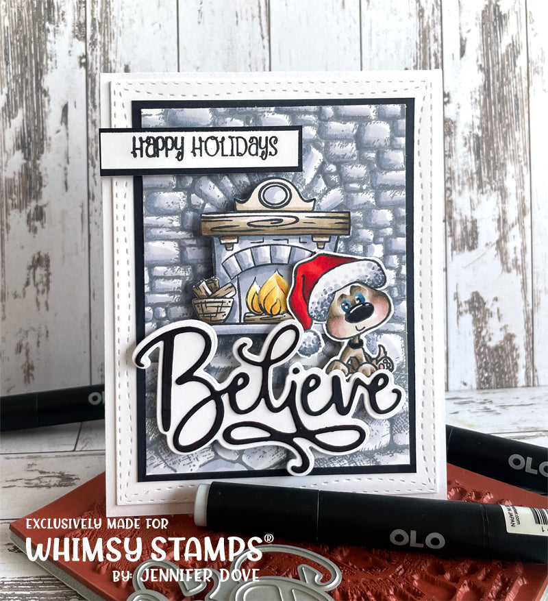 **NEW Cozy Winter Clear Stamps - Whimsy Stamps