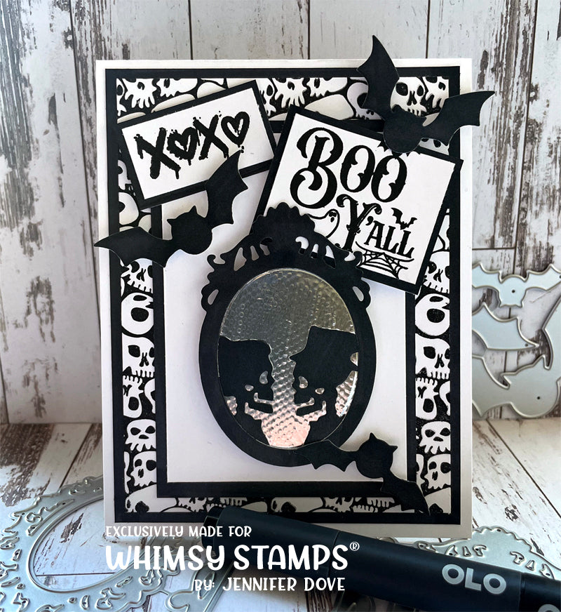 **NEW Home Sweet Haunted Home Clear Stamps - Whimsy Stamps