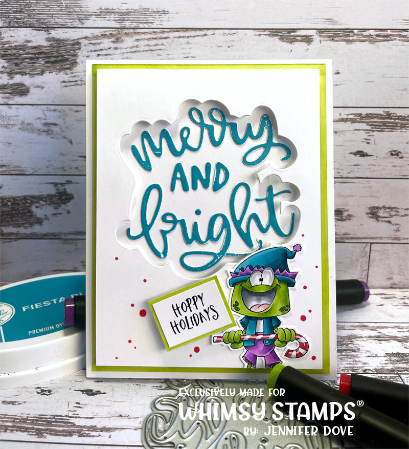 **NEW Hoppy Holidays Clear Stamps - Whimsy Stamps